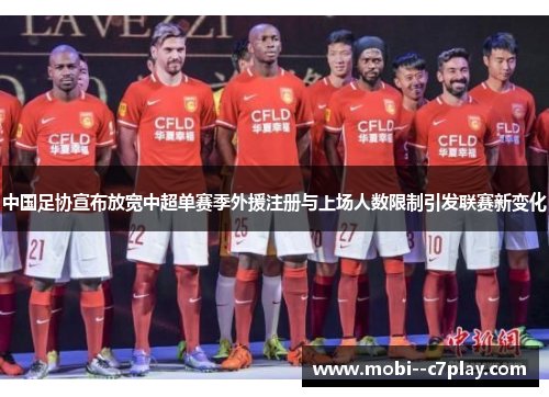 中国足协宣布放宽中超单赛季外援注册与上场人数限制引发联赛新变化